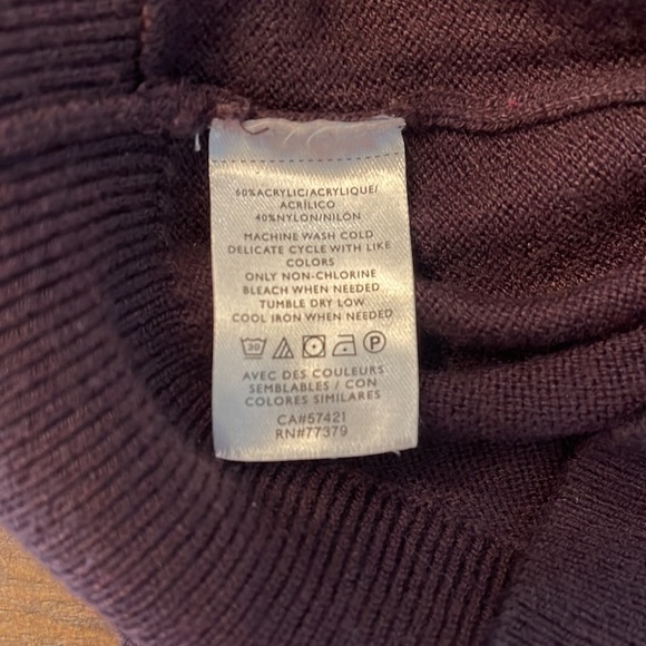 ๐3/$15๐Ann Taylor Factory cross front sweater. Size Med. - Picture 5 of 10